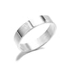 Ring Stainless Steel Geometric Carved Female