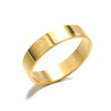 Ring Stainless Steel Geometric Carved Female