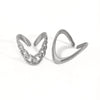 Ring Stainless Steel Geometric Electroplating Minimalist Design Women's