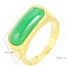Ring Stainless Steel Geometric Style Polishing