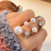 Ring Stainless Steel Heart Shape Geometric Minimalist Electroplating Unisex