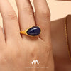 Ring 316L Stainless Steel Pine Resin Drop Shape Pvd Electroplated Light Luxury Elegant Women's