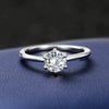 Rings Copper Light Luxury Geometric Zircon Inlay For Women