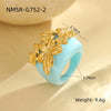 Rings Stainless Steel Geometric Light Luxury Electroplating For Women