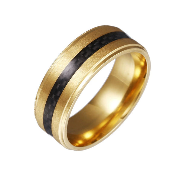 Rings Stainless Steel Unisex With Letters Numbers Text Electroplating