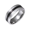 Rings Stainless Steel Unisex With Letters Numbers Text Electroplating