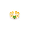 Rings Titanium Steel Geometric U Shape Electroplated