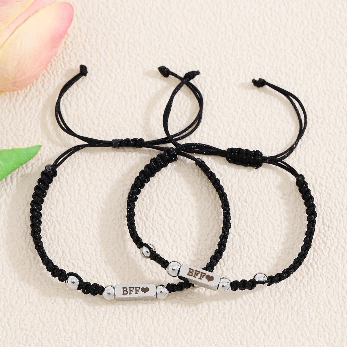 Romantic Letter Polyester Wholesale Bracelets