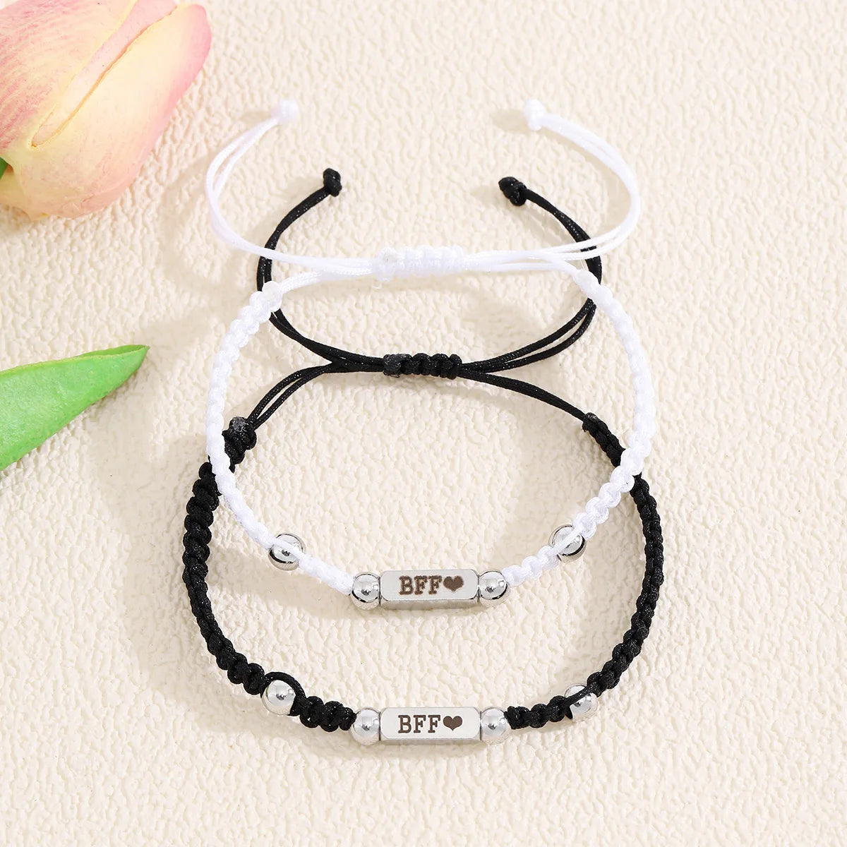 Romantic Letter Polyester Wholesale Bracelets