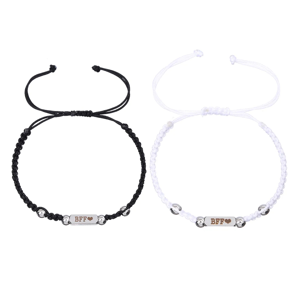 Romantic Letter Polyester Wholesale Bracelets