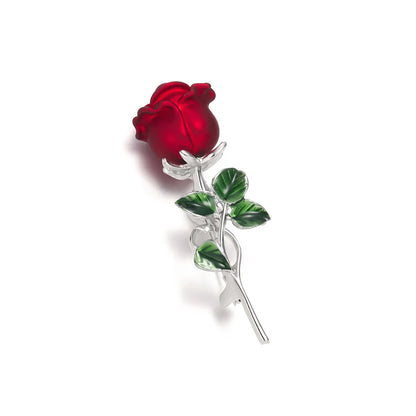 Romantic Rose Artificial Gemstones Alloy Unisex Corsage