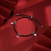 Wholesale Jewelry Romantic Simple Style Dolphin Heart Shape 201 Stainless Steel Leather Plating Bracelets