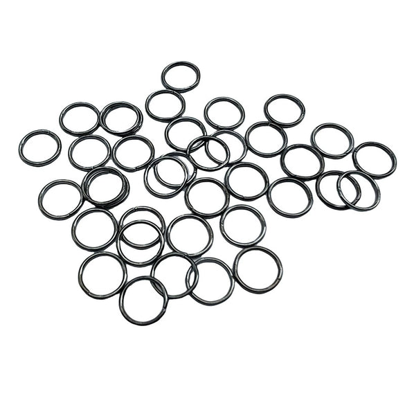 Rose Gold Metal Round Closed Ring Buckle For Diy Jewelry Making Handmade Fashion Accessories