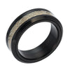 Rotating Luminous Dragon Ring Jewelry Titanium Steel Electroplating Unisex With Letters Numbers Text Pattern