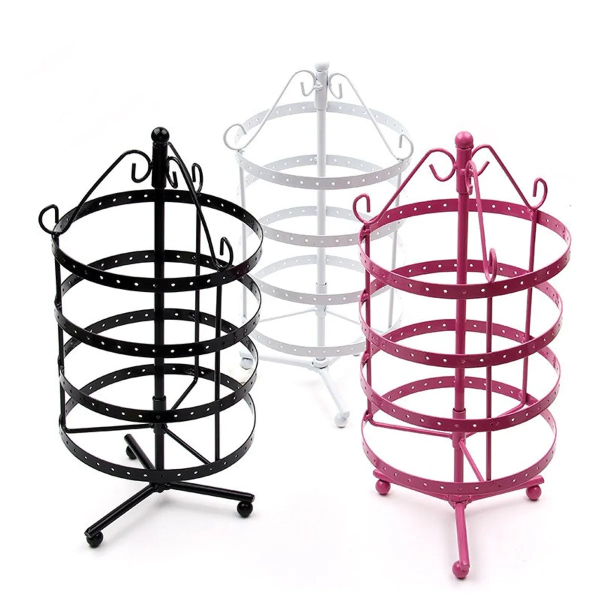 Basic Geometric Iron Jewelry Rack