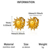 Round Teardrop Rhinestone Hoop Earrings In Gold Plated Copper Minimalist Geometric Jewelry For Women And Unisex Wear