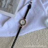 Round Watch Alloy Case Ordinary Glass Mirror Leisure Design For Girls