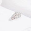 S925 Silver Gold Plated Pearl Horseshoe Buckle Handmade Diy Bracelet Necklace Removable Connecting Buckle