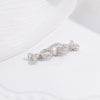 S925 Silver Gold Plated Pearl Horseshoe Buckle Handmade Diy Bracelet Necklace Removable Connecting Buckle