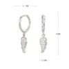 S925 Sterling Silver Angel Wings Women's Fashion Earrings