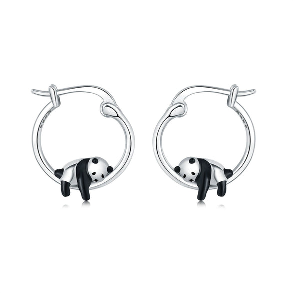S925 Sterling Silver Animal Zodiac Earrings With Electroplating