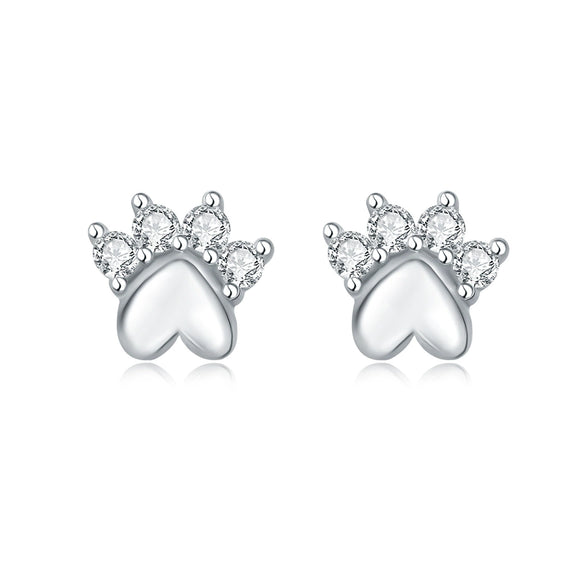 S925 Sterling Silver Animal Zodiac Earrings With Electroplating