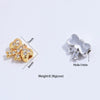 S925 Sterling Silver Bow Beaded Zirconia Jewelry Accessories For Bracelet And Necklace