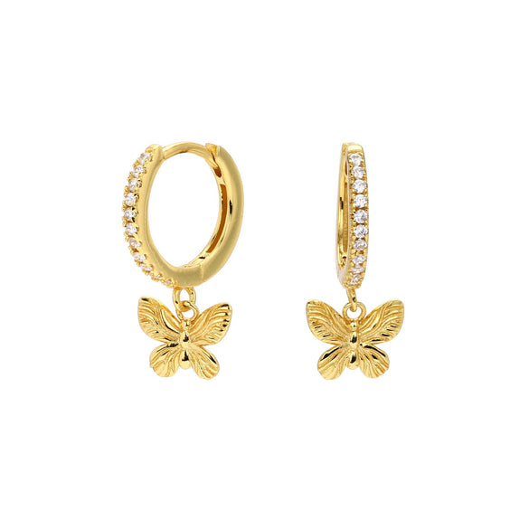 S925 Sterling Silver Bow Earrings Casual Allmatch Style