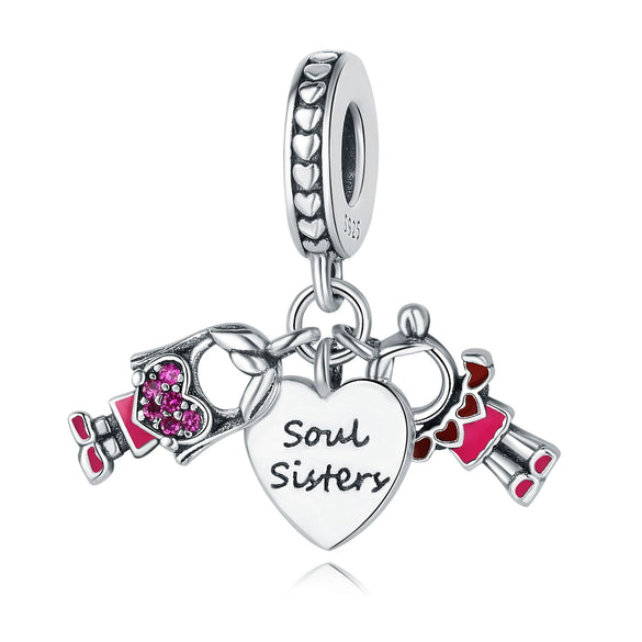 S925 Sterling Silver Bracelet Original Design Dripping Oil Charm Accessories