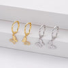 S925 Sterling Silver Butterfly Earring Animal Pattern Elegant And Fashionable For Women