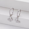 S925 Sterling Silver Butterfly Earring Animal Pattern Elegant And Fashionable For Women