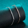 S925 Sterling Silver Champagne Gold Electroplated Constellation Star Pattern Bracelet For Women