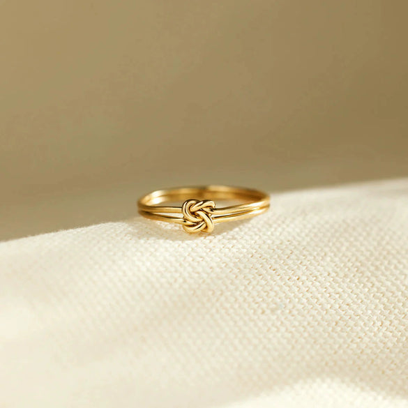 S925 Sterling Silver Doublelayer Arm Wrapping Buckle Ring Women's Geometric Style Electroplated