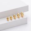 S925 Sterling Silver Earrings Electroplated Women's Jewelry