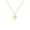 S925 Sterling Silver English Letter Round Pendant Necklace With Colorful Zircon Cross Chain Geometric Design Platinum Or 18K Gold Electroplating Unisex