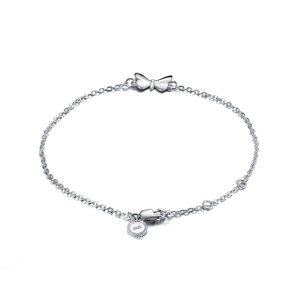 S925 Sterling Silver Figaro Chain Necklace Geometric Pattern Electroplated