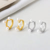 S925 Sterling Silver Flower Pearl Ear Studs Elegant Floral Design Earrings For Women
