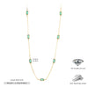 S925 Sterling Silver French Retro Geometric Inlaid Zircon Clavicle Necklace