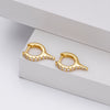 S925 Sterling Silver Geometric Animals Zodiac Electroplated Women's Earrings