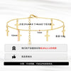 S925 Sterling Silver Geometric Anklet For Women