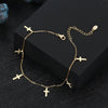S925 Sterling Silver Geometric Anklet For Women