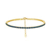 S925 Sterling Silver Geometric Bracelet With Zircon Electroplated For Women