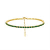 S925 Sterling Silver Geometric Bracelet With Zircon Electroplated For Women