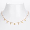 S925 Sterling Silver Geometric Cross Chain Necklace For Women With Electroplating