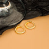S925 Sterling Silver Geometric Diamond Zircon Earrings For Female With Electroplating