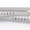 S925 Sterling Silver Geometric Ear Ring Simple Creative For Women