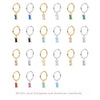 S925 Sterling Silver Geometric Ear Ring Simple Creative For Women