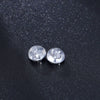 S925 Sterling Silver Geometric Earring Backs With Transparent Silicone Anti Allergy Ear Caps Simple Electroplated Earring Accessories