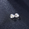 S925 Sterling Silver Geometric Earring Backs With Transparent Silicone Anti Allergy Ear Caps Simple Electroplated Earring Accessories