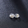 S925 Sterling Silver Geometric Earring Backs With Transparent Silicone Anti Allergy Ear Caps Simple Electroplated Earring Accessories